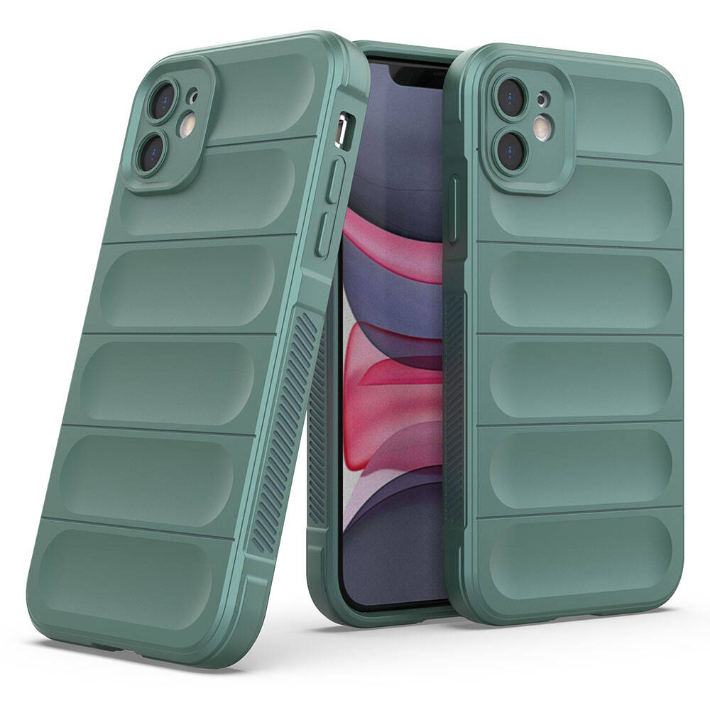 Apple iPhone 11 Kılıf Esnek TPU Oyuklu Arka Yüzey Tasarımlı Etnik Silikon Kapak