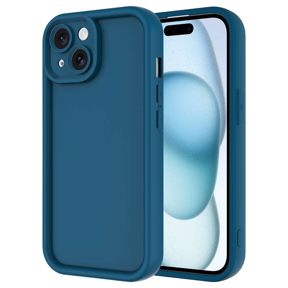 Apple iPhone 14 Kılıf Kamera Korumalı Ananas Kapak