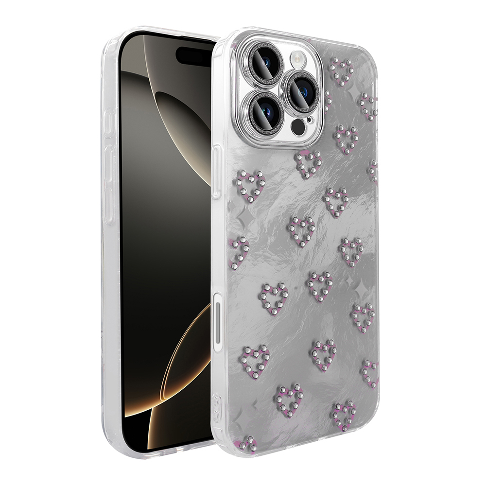 Apple iPhone 16 Pro Max Kılıf Kamera Korumalı Figürlü  Ponti Silikon Kapak