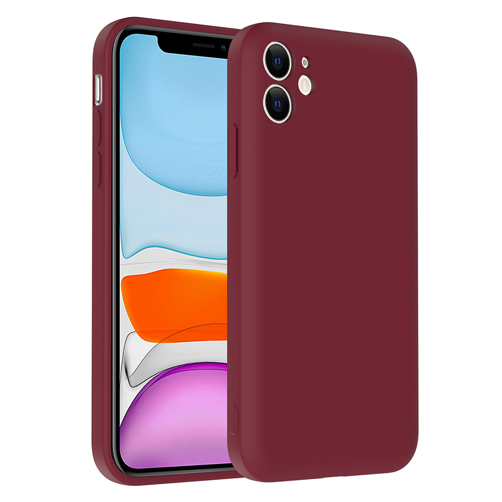 Apple iPhone 11 Kılıf Kamera Korumalı Kartlık Hazneli Vitra Kapak