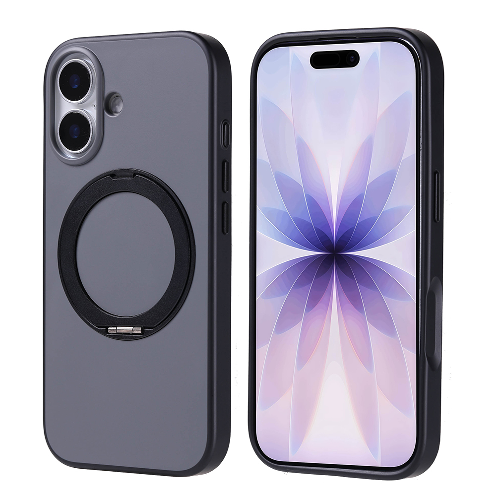 Apple iPhone 17 Kılıf M-Safe Şarj Özellikli Standlı  Proton Silikon Kapak
