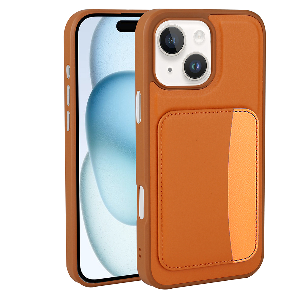 Apple iPhone 14 Kılıf Kartlıklı  X-Kart Silikon Kapak
