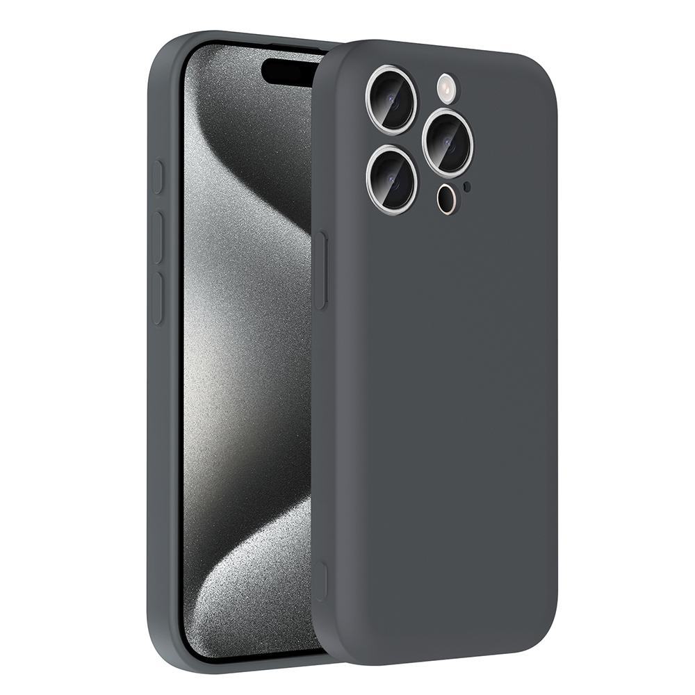 Apple iPhone 15 Pro Kılıf Kamera Korumalı Kartlık Hazneli Vitra Kapak