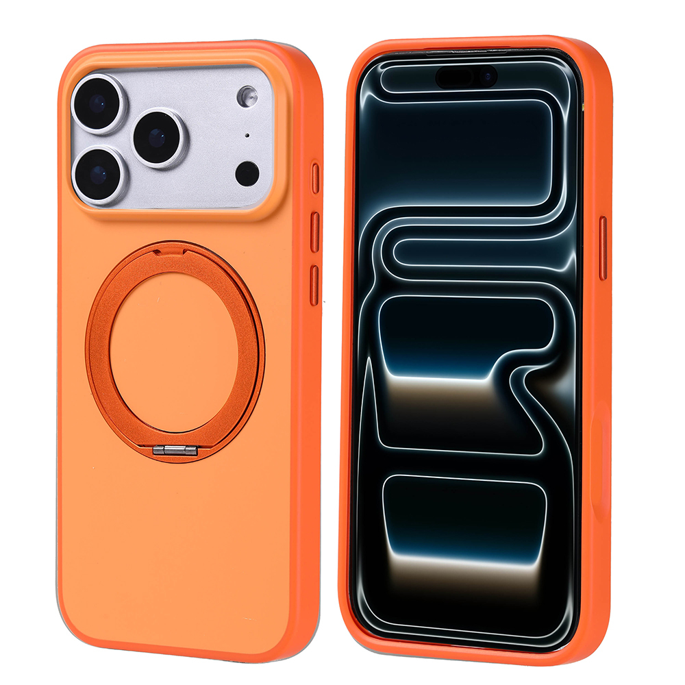 Apple iPhone 17 Pro Max Kılıf M-Safe Şarj Özellikli Standlı  Proton Silikon Kapak