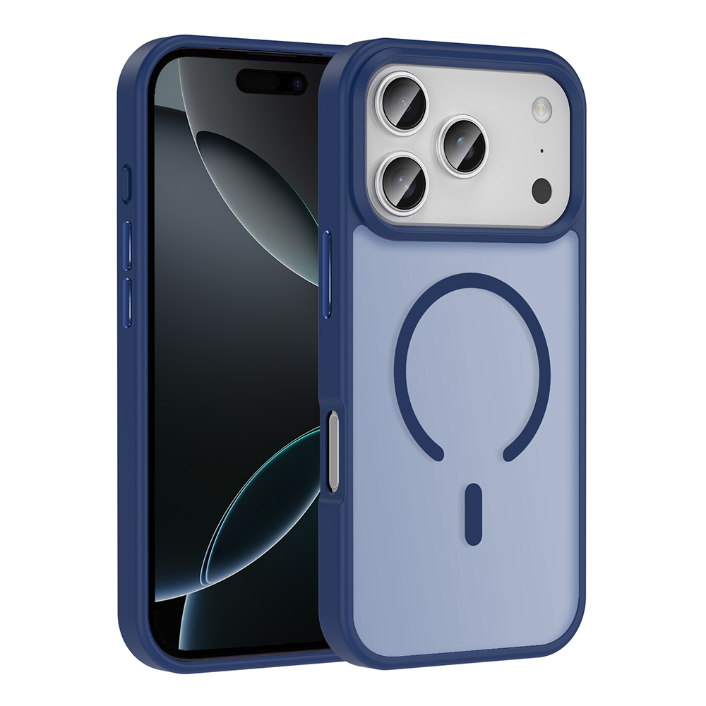 Apple iPhone 17 Pro Max Kılıf M-safe Şarj Özellikli Mat Arka Yüzey Sio Kapak