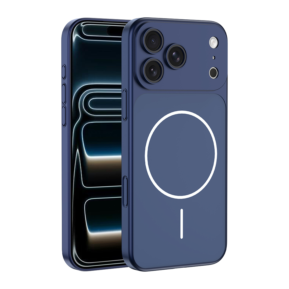 Apple iPhone 16 Pro Kılıf M-Safe Şarj Özellikli Kamera Korumalı Spark Kapak