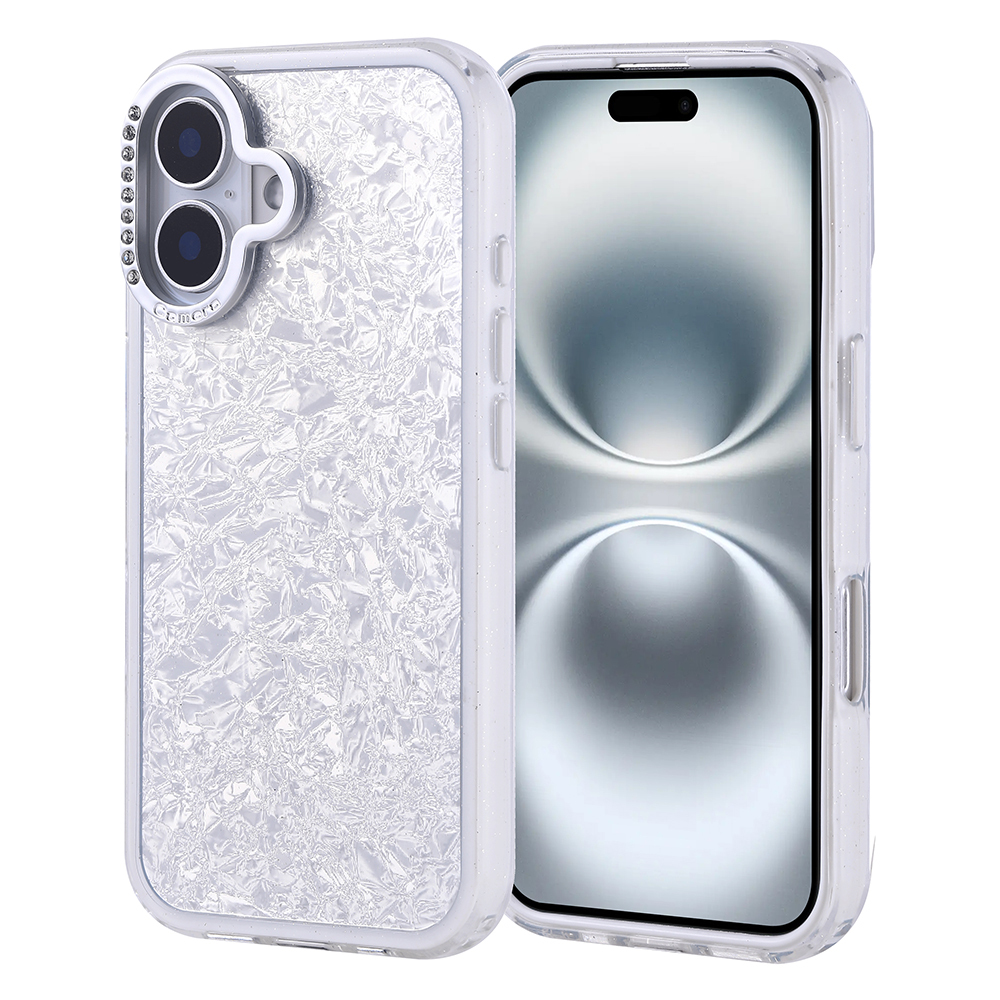 Apple iPhone 16 Kılıf Taşlı Tasarımlı  Kapi Kapak