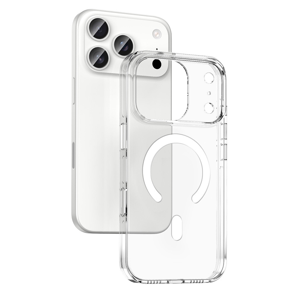 Apple iPhone 17 Pro Kılıf M-safe Şarj Özellikli Kamera Korumalı  Kripto Kapak