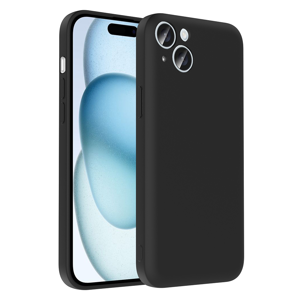 Apple iPhone 15 Plus Kılıf Kamera Korumalı Kartlık Hazneli Vitra Kapak