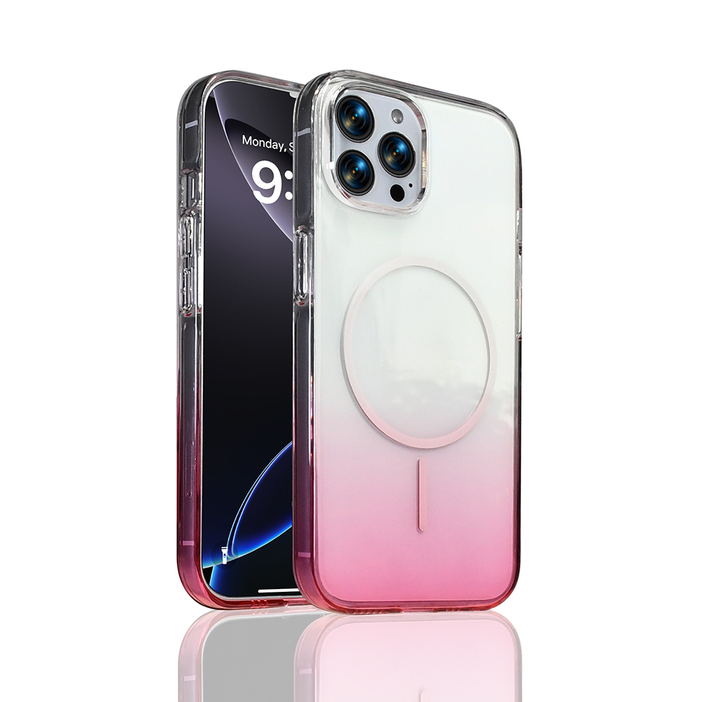 Apple iPhone 14 Pro Max Kılıf M-Safe Şarj Özellikli  Septik Silikon Kapak