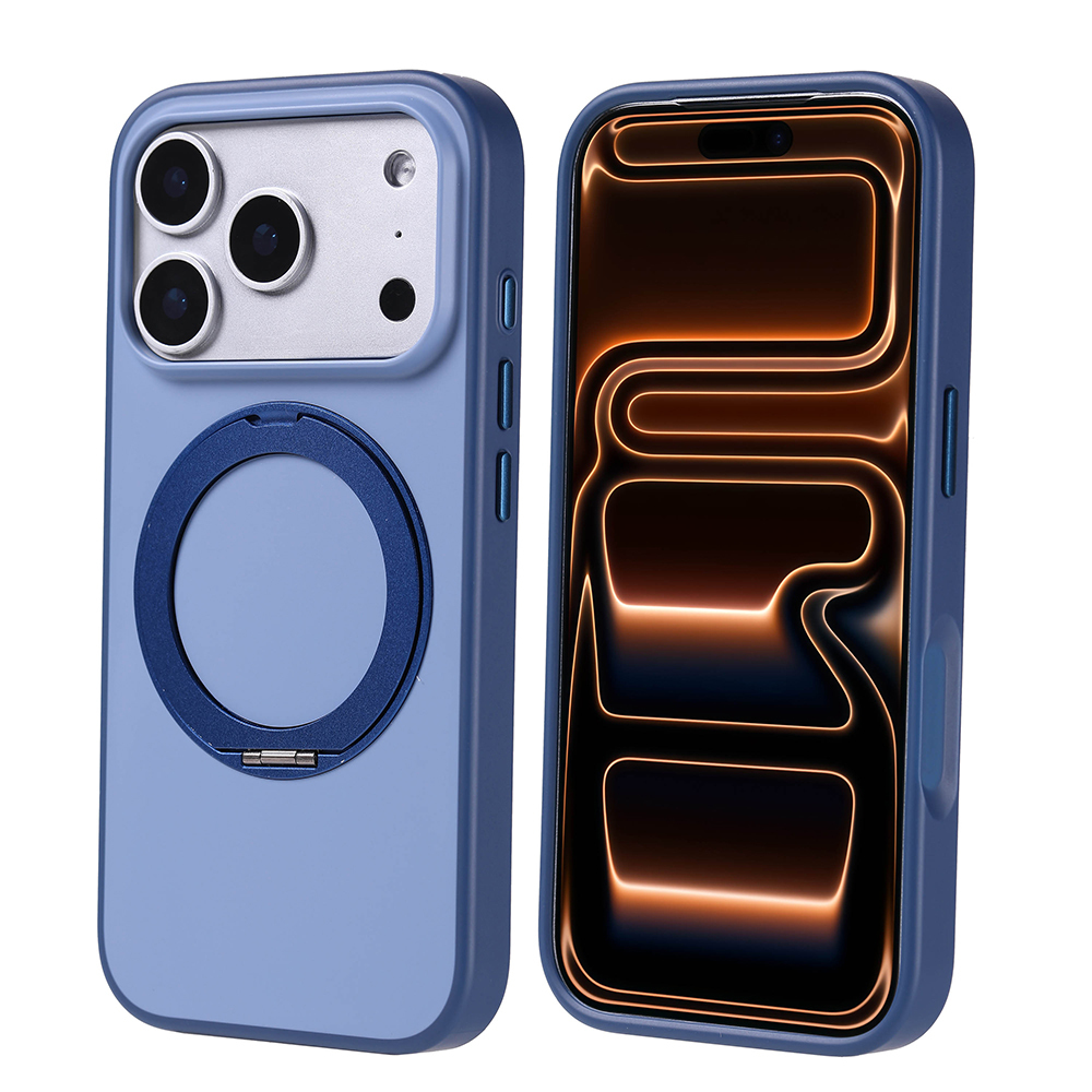 Apple iPhone 17 Pro Kılıf M-Safe Şarj Özellikli Standlı  Proton Silikon Kapak