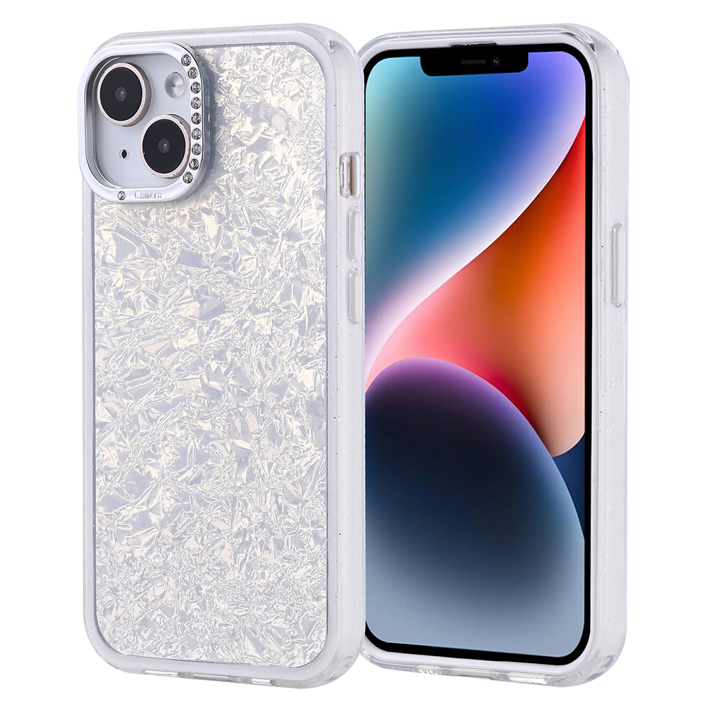 Apple iPhone 14 Kılıf Taşlı Tasarımlı  Kapi Kapak