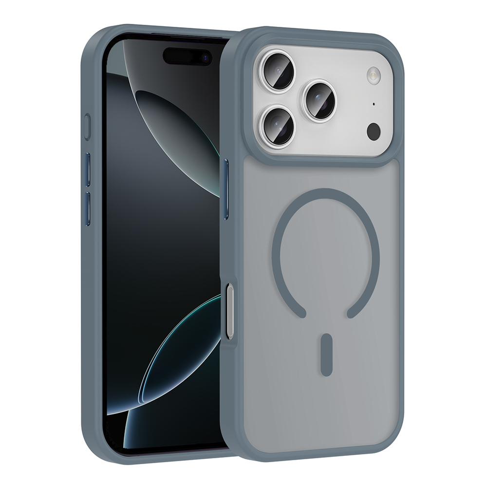 Apple iPhone 17 Pro Kılıf M-safe Şarj Özellikli Mat Arka Yüzey Sio Kapak