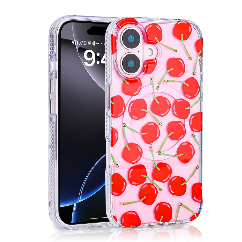 Apple iPhone 16 Kılıf M-safe Şarj Özellikli  Stilo Kapak