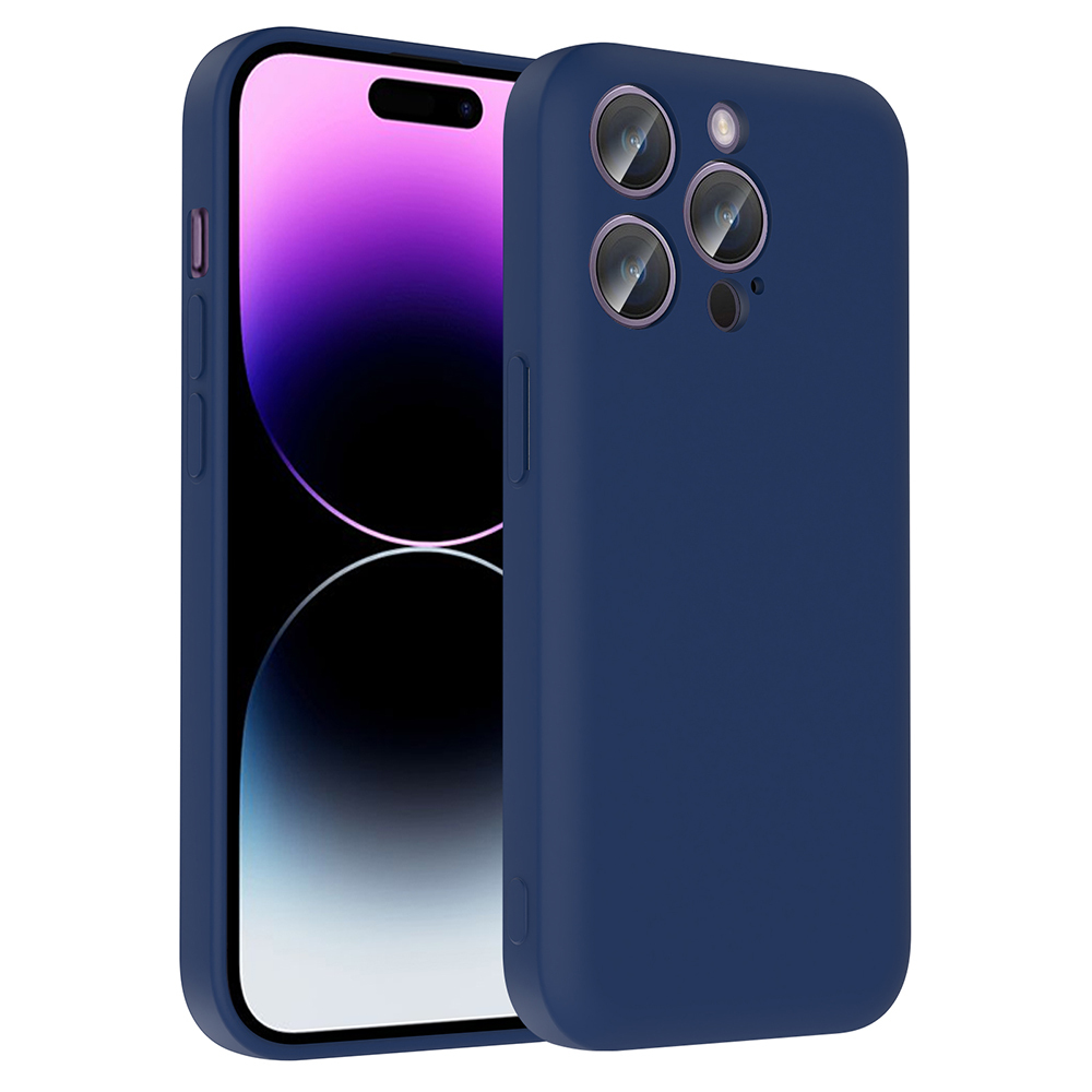 Apple iPhone 14 Pro Kılıf Kamera Korumalı Kartlık Hazneli Vitra Kapak