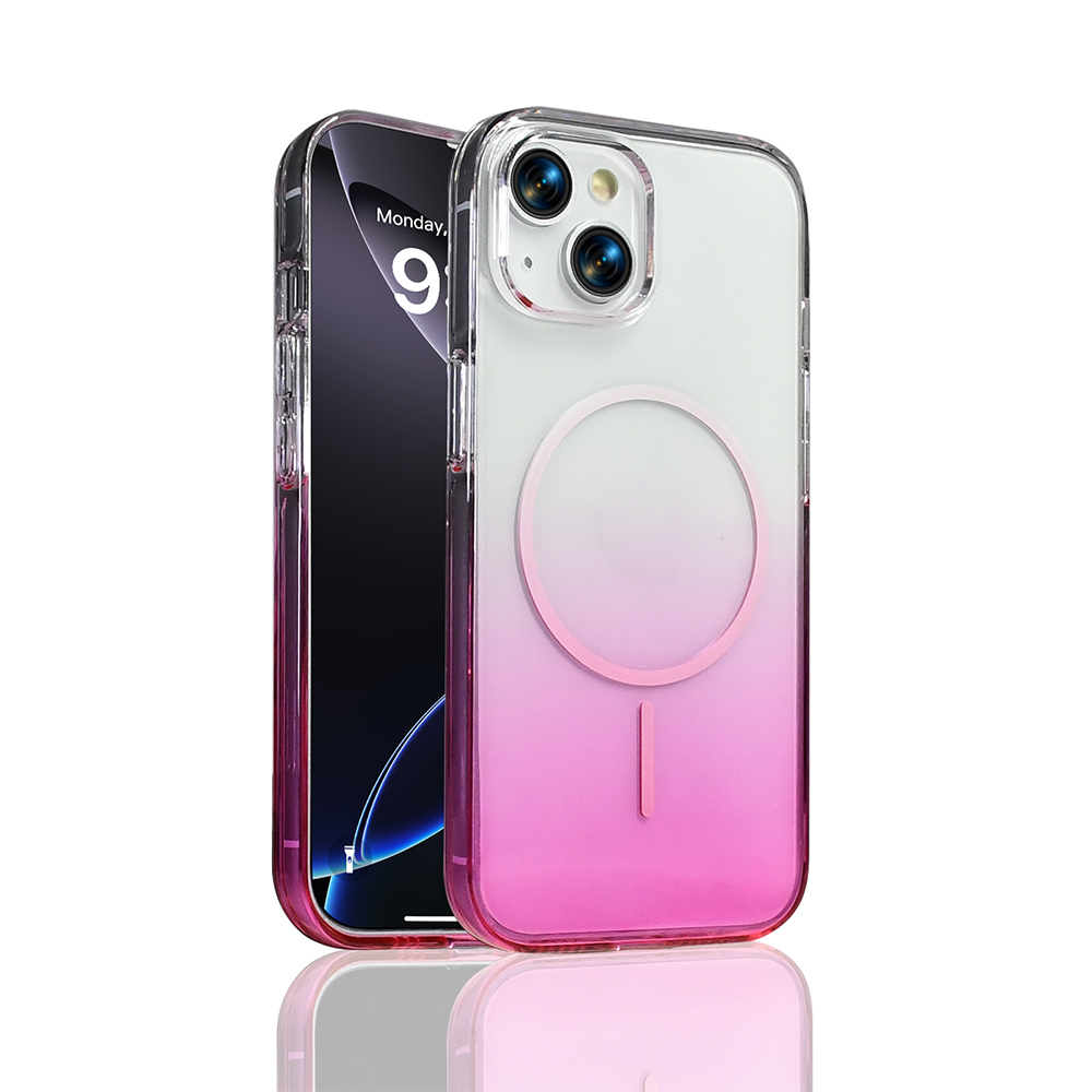 Apple iPhone 15 Kılıf M-Safe Şarj Özellikli  Septik Silikon Kapak