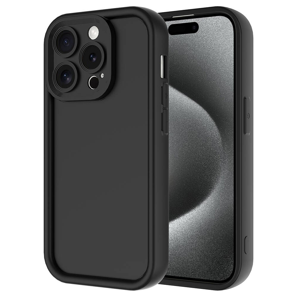 Apple iPhone 15 Pro Max Kılıf Kamera Korumalı  Ananas Kapak