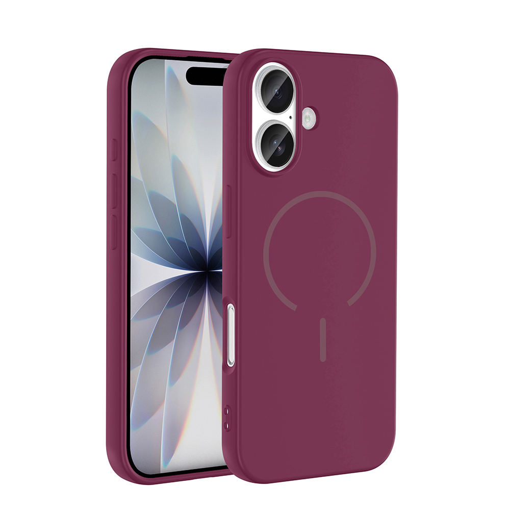 Apple iPhone 17 Kılıf M-safe Şarj Özellikli  Meta Kapak
