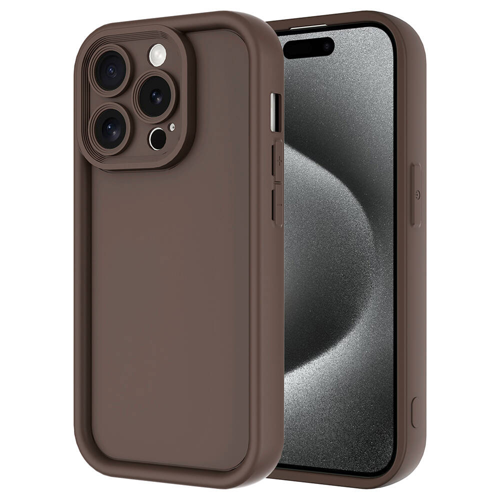 Apple iPhone 15 Pro Kılıf Kamera Korumalı Ananas Kapak