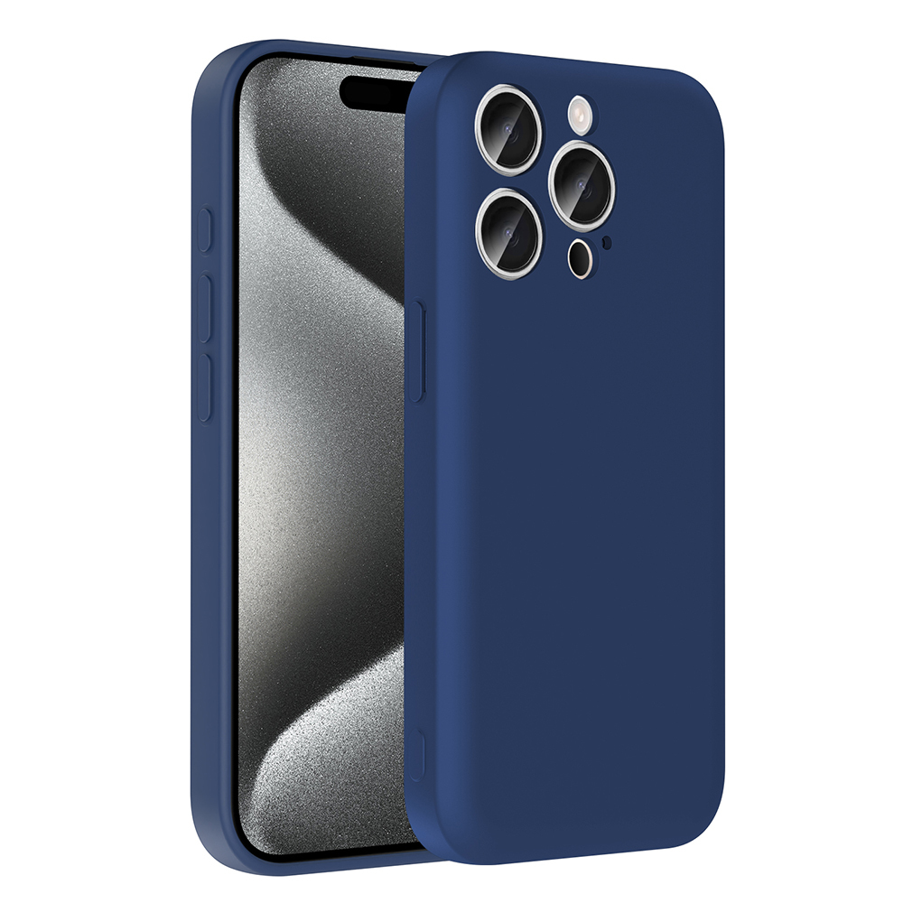 Apple iPhone 15 Pro Max Kılıf Kamera Korumalı Kartlık Hazneli Vitra Kapak