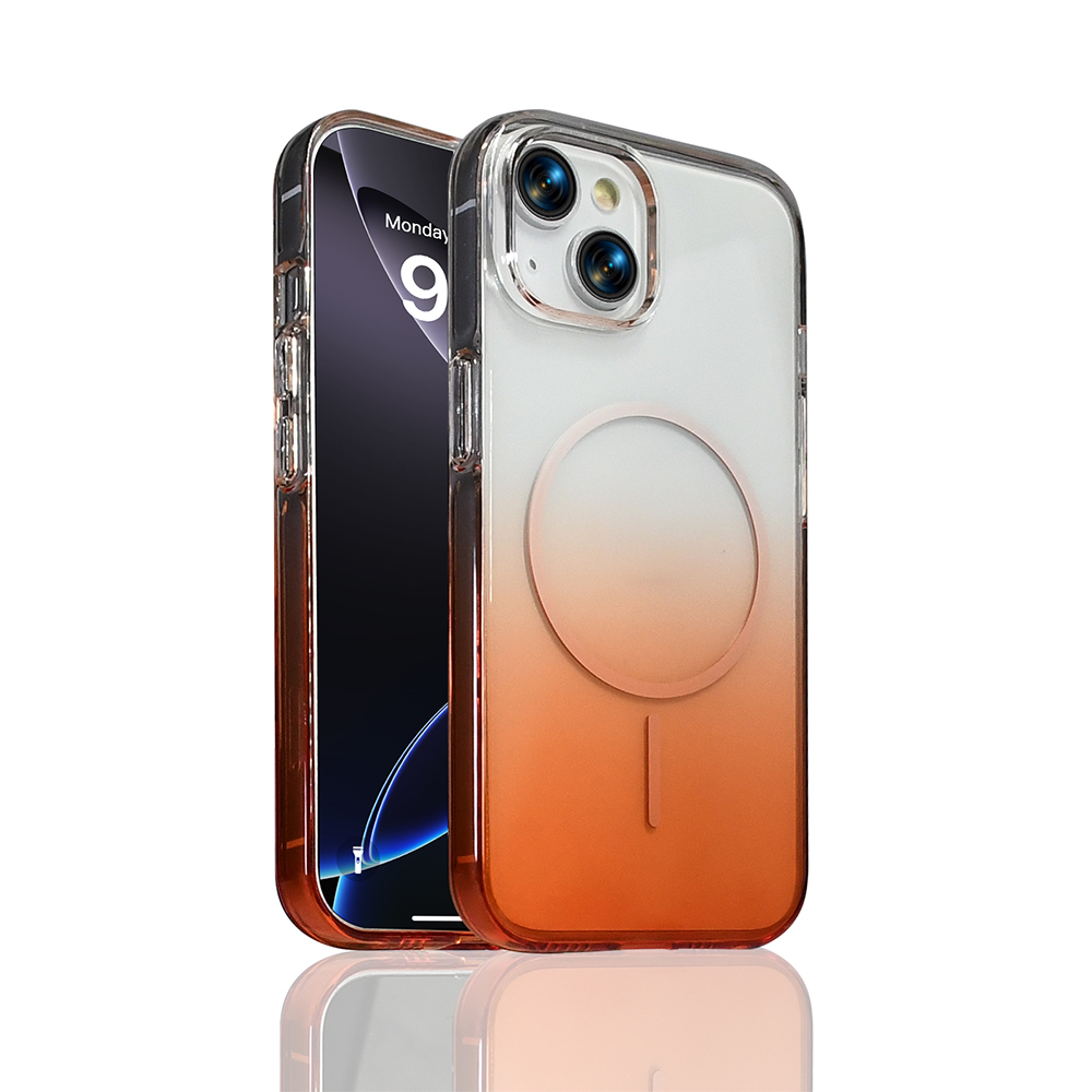 Apple iPhone 14 Kılıf M-Safe Şarj Özellikli Septik Silikon Kapak