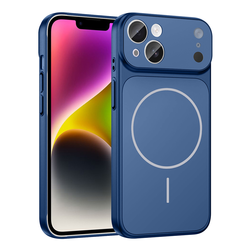 Apple iPhone 15 Kılıf  M-Safe Şarj Özellikli Kamera Korumalı Formen Kapak