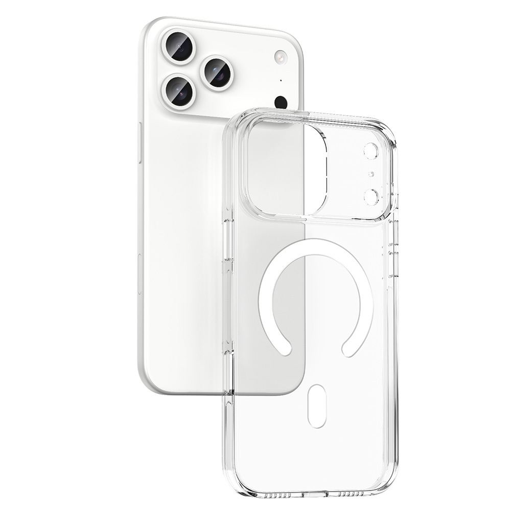 Apple iPhone 17 Pro Max Kılıf M-safe Şarj Özellikli Kamera Korumalı Kripto Kapak