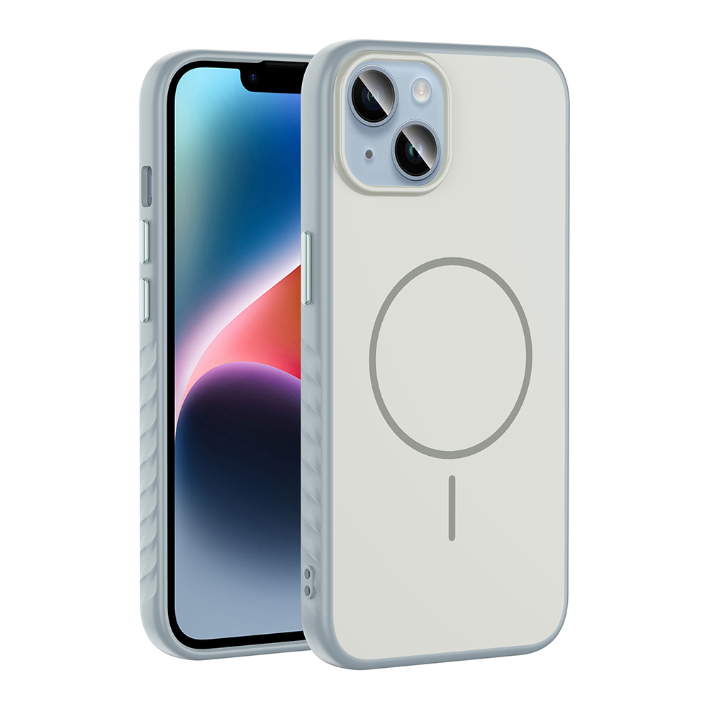 Apple iPhone 14 Kılıf M-safe Şarj Özellikli  Tea Kapak