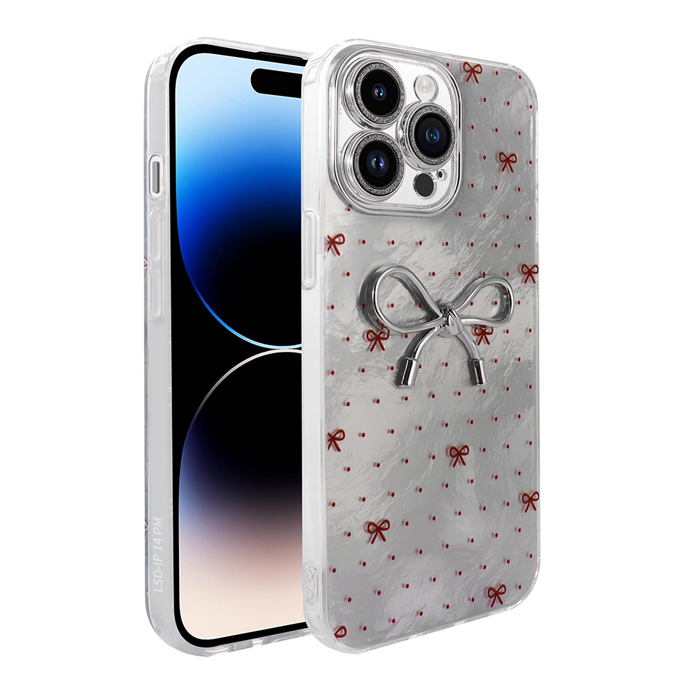 Apple iPhone 14 Pro Max Kılıf Kamera Korumalı Figürlü  Ponti Silikon Kapak