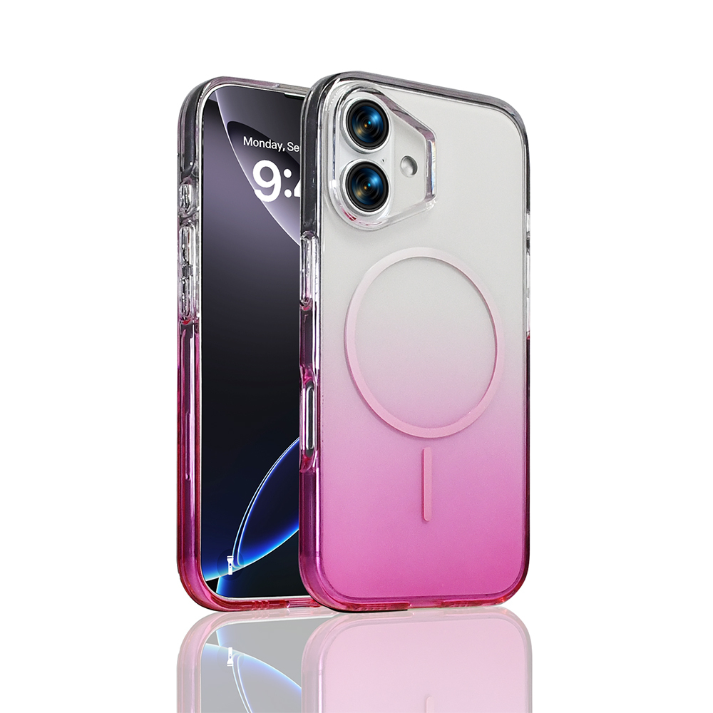 Apple iPhone 17 Kılıf M-Safe Şarj Özellikli Septik Silikon Kapak