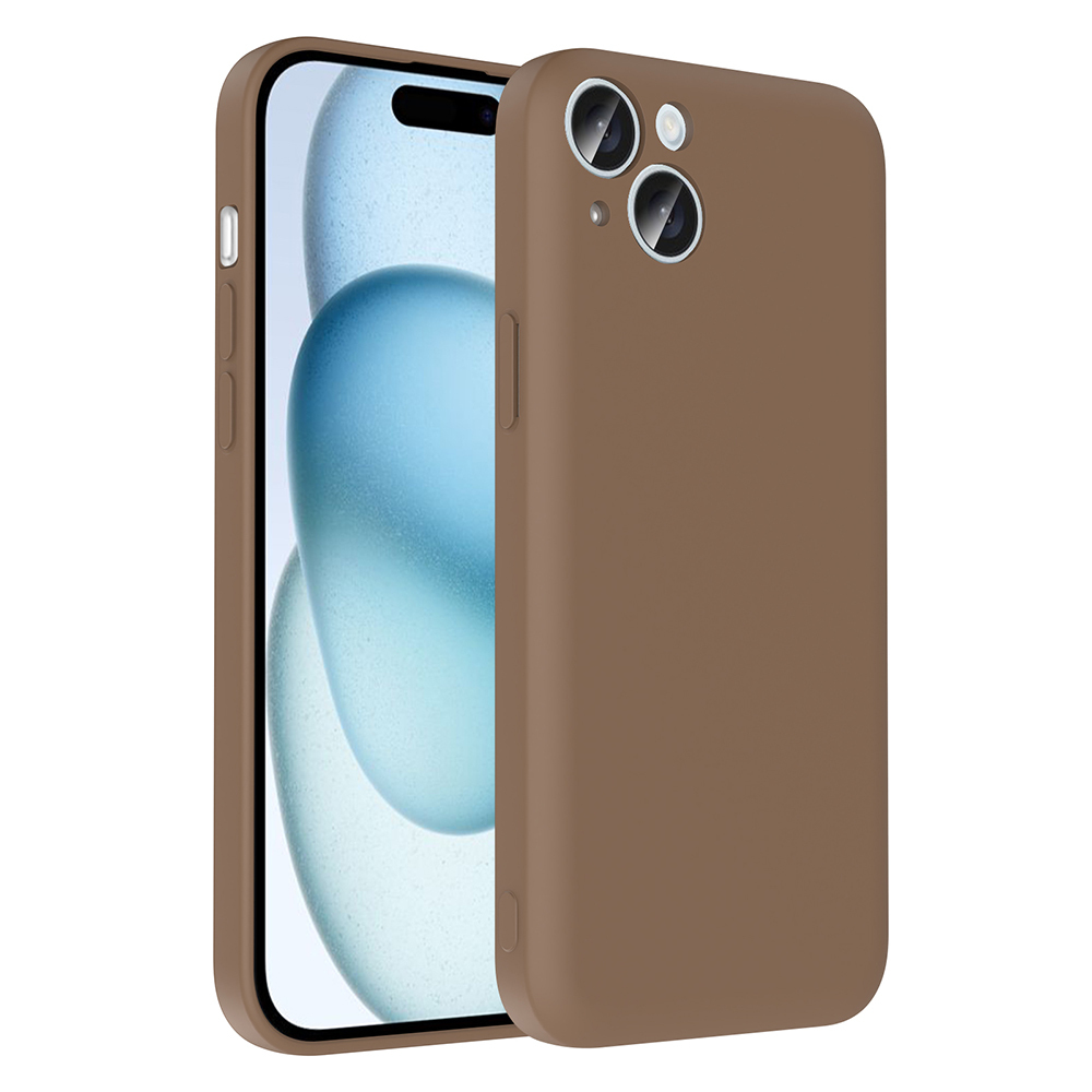Apple iPhone 15 Kılıf Kamera Korumalı Kartlık Hazneli Vitra Kapak