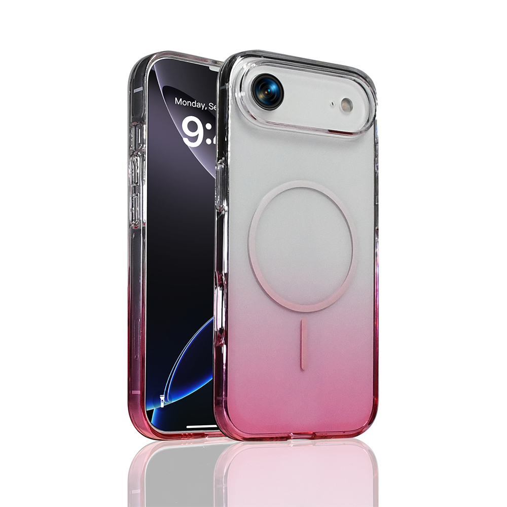 Apple iPhone 17 Air Kılıf M-Safe Şarj Özellikli  Septik Silikon Kapak